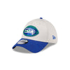 Seattle Seahawks New Era 2024 Sideline Historic 39THIRTY Flex Hat - Stone / Blue