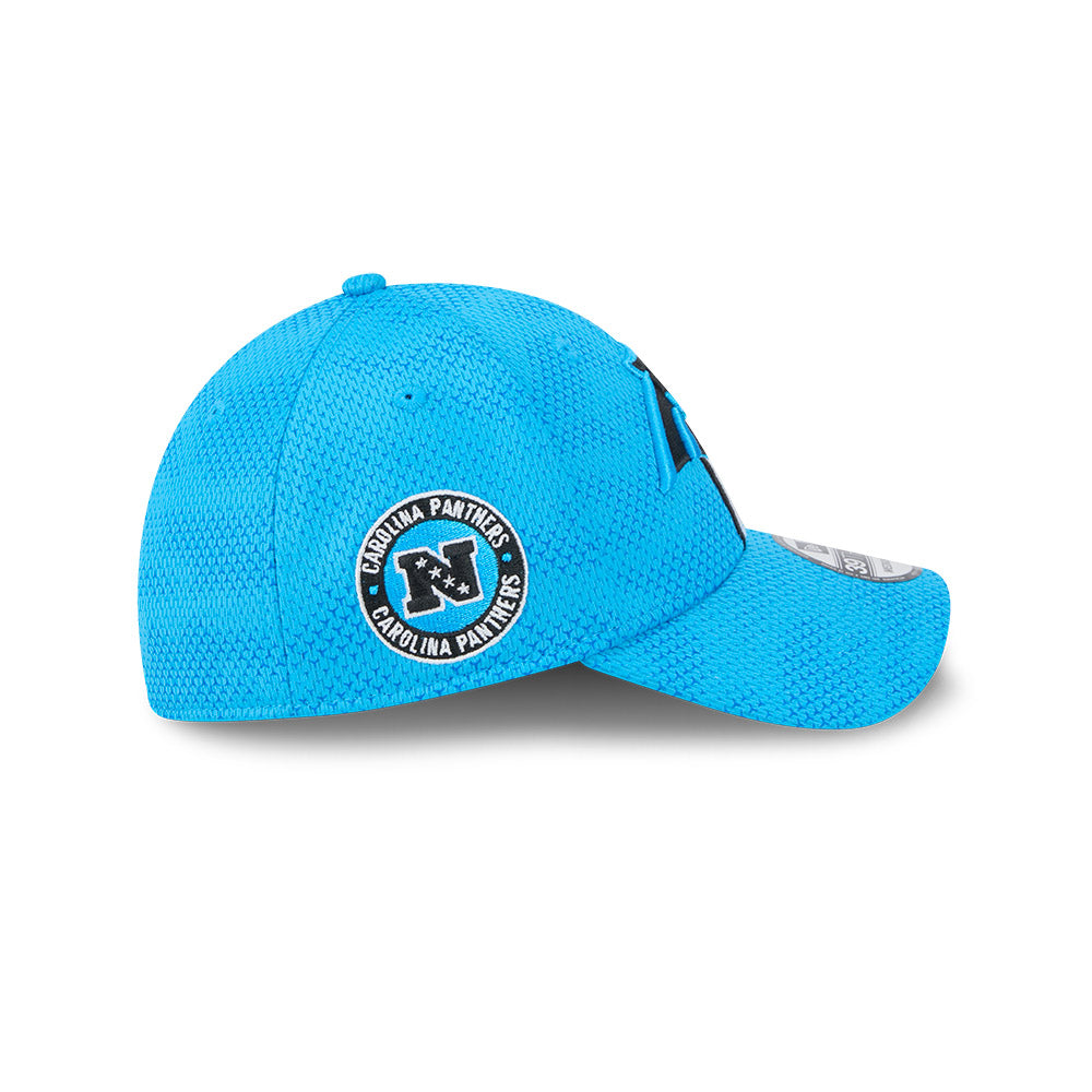 Carolina Panthers NFL 2024 Sideline New Era 39 Thirty Flex Hat - Light Blue - Pro League Sports Collectibles Inc.