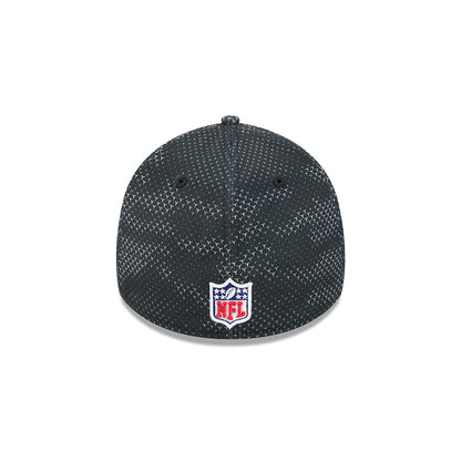 Baltimore Ravens NFL 2024 Sideline New Era 39 Thirty Flex Hat - Black - Pro League Sports Collectibles Inc.