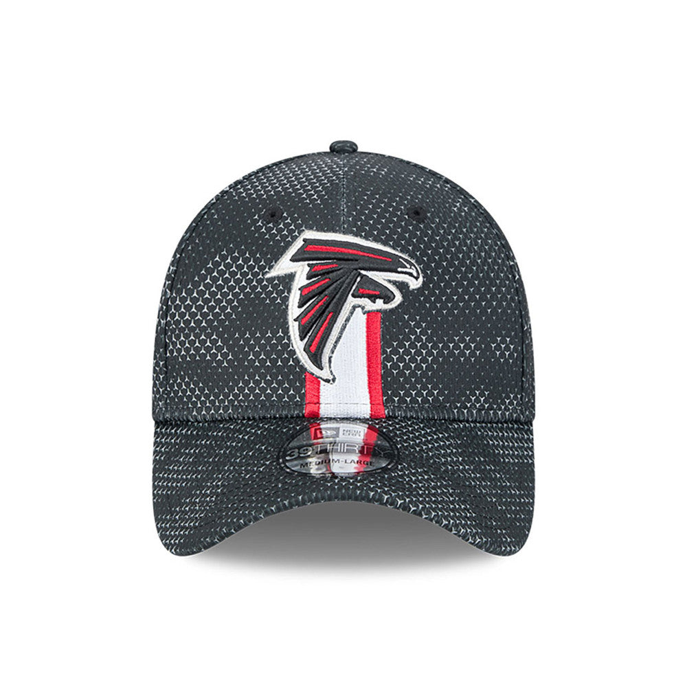 Atlanta Falcons NFL 2024 Sideline New Era 39 Thirty Flex Hat - Black / Red