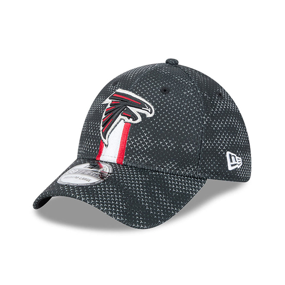 Atlanta Falcons NFL 2024 Sideline New Era 39 Thirty Flex Hat - Black / Red