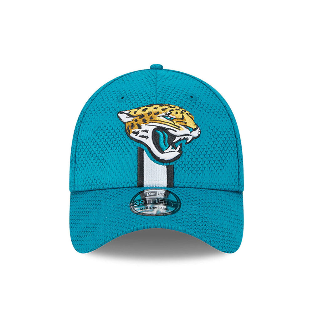 Jacksonville Jaguars NFL 2024 Sideline New Era 39 Thirty Flex Hat - Turquoise - Pro League Sports Collectibles Inc.