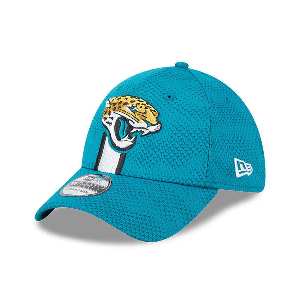 Jacksonville Jaguars NFL 2024 Sideline New Era 39 Thirty Flex Hat - Turquoise - Pro League Sports Collectibles Inc.