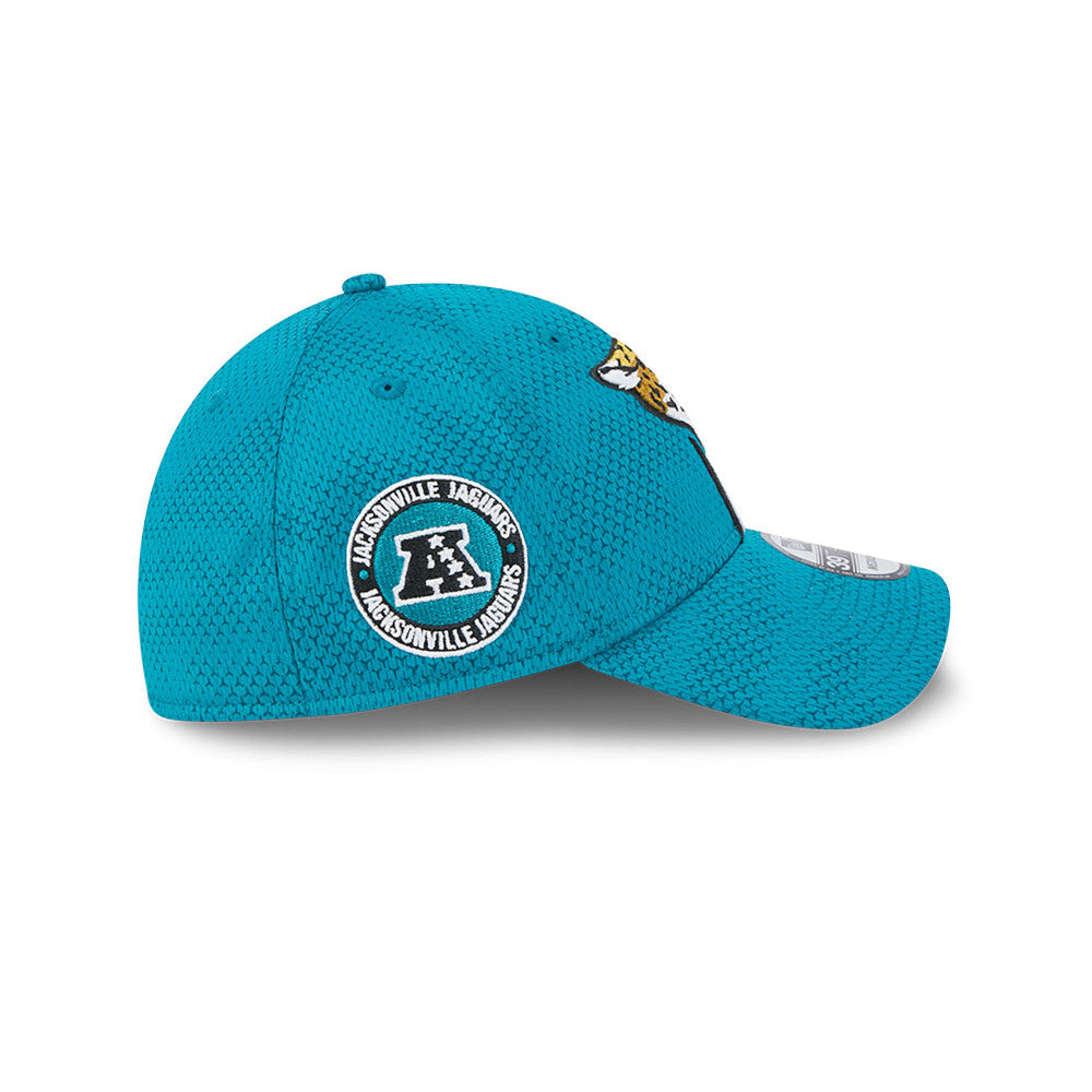 Jacksonville Jaguars NFL 2024 Sideline New Era 39 Thirty Flex Hat - Turquoise - Pro League Sports Collectibles Inc.