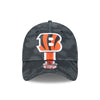 Cincinnati Bengals NFL 2024 Sideline New Era 39 Thirty Flex Hat - Black