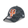 Cincinnati Bengals NFL 2024 Sideline New Era 39 Thirty Flex Hat - Black