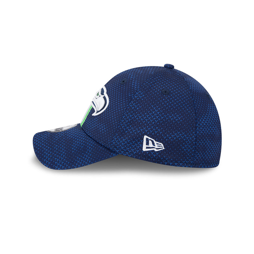 Seattle Seahawks NFL 2024 Sideline New Era 39 Thirty Flex Hat - Navy - Pro League Sports Collectibles Inc.