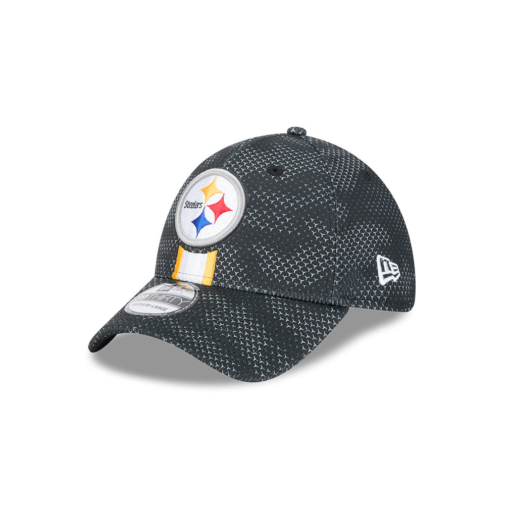 Pittsburgh Steelers NFL 2024 Sideline New Era 39 Thirty Flex Hat - Black