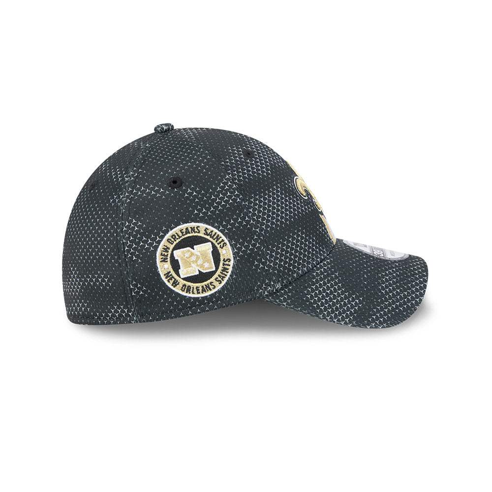 New Orleans Saints NFL 2024 Sideline New Era 39 Thirty Flex Hat - Black - Pro League Sports Collectibles Inc.