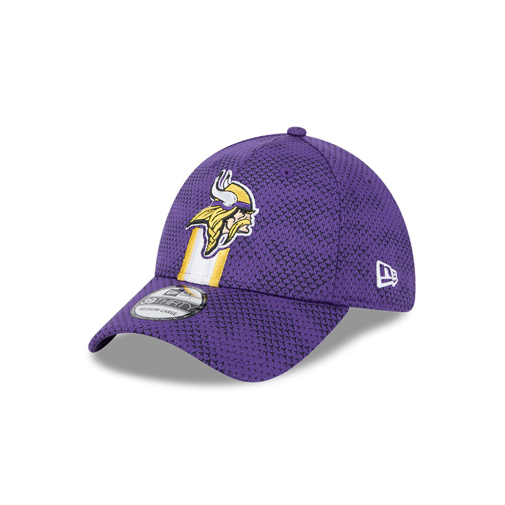 Minnesota Vikings Saints NFL 2024 Sideline New Era 39 Thirty Flex Hat - Purple