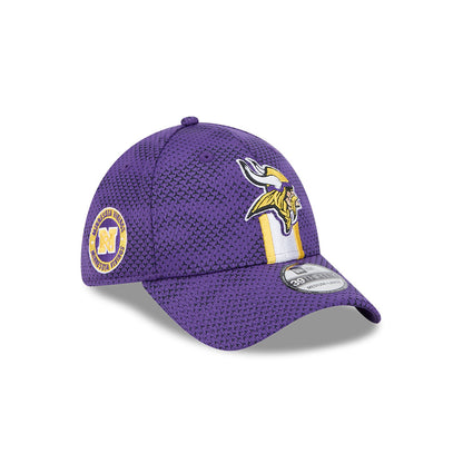 Minnesota Vikings Saints NFL 2024 Sideline New Era 39 Thirty Flex Hat - Purple