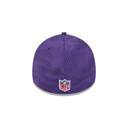 Minnesota Vikings Saints NFL 2024 Sideline New Era 39 Thirty Flex Hat - Purple