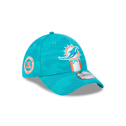 Miami Dolphins NFL 2024 Sideline New Era 39 Thirty Flex Hat - Turquoise