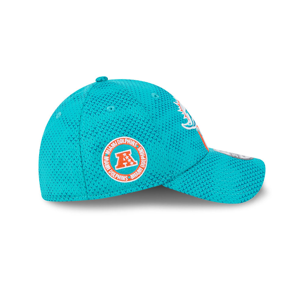 Miami Dolphins NFL 2024 Sideline New Era 39 Thirty Flex Hat - Turquoise