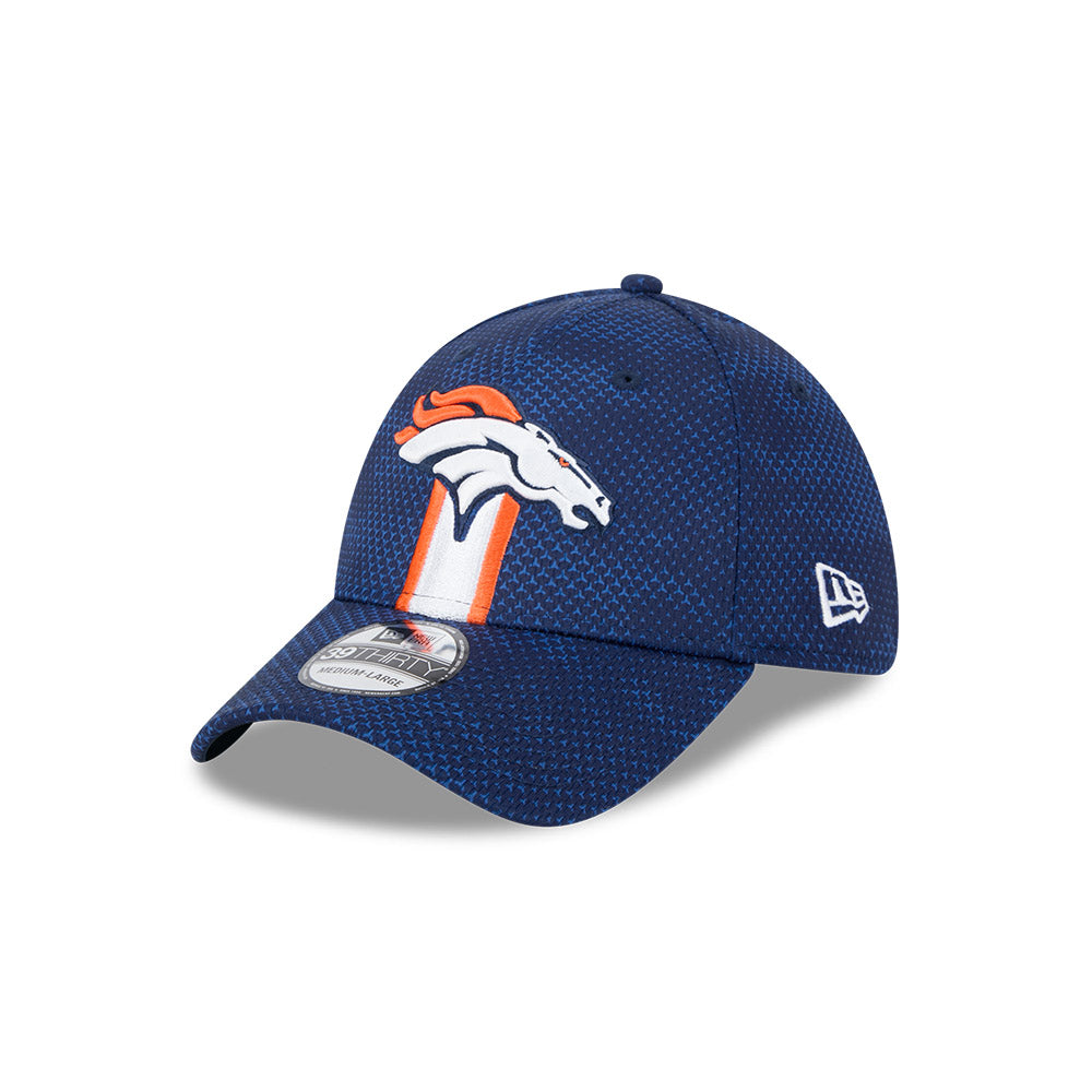 Denver Broncos NFL 2024 Sideline New Era 39 Thirty Flex Hat - Navy