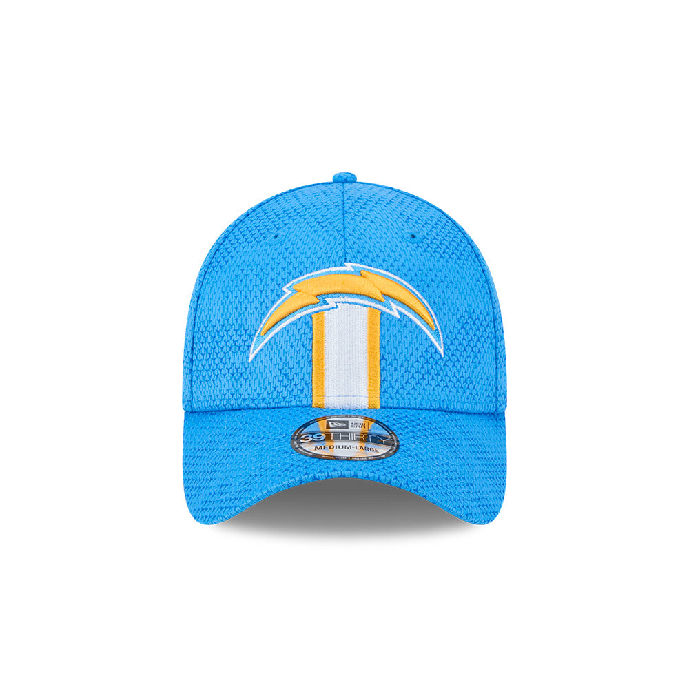 Los Angeles Chargers NFL 2024 Sideline New Era 39 Thirty Flex Hat - Light Blue