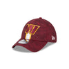 Washington Commanders NFL 2024 Sideline New Era 39 Thirty Flex Hat - Burgundy