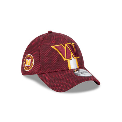 Washington Commanders NFL 2024 Sideline New Era 39 Thirty Flex Hat - Burgundy