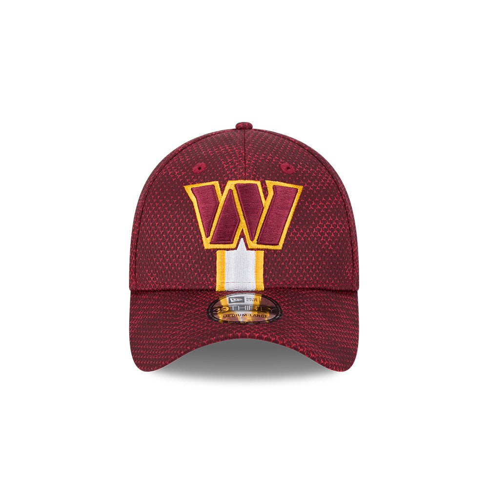 Washington Commanders NFL 2024 Sideline New Era 39 Thirty Flex Hat - Burgundy