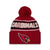 Arizona Cardinals New Era 2024 Sideline Sport Cuffed Knit Hat with Toque