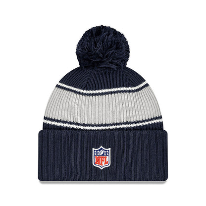 Dallas Cowboys New Era 2024 Sideline Sport Cuffed Knit Hat with Toque - Pro League Sports Collectibles Inc.