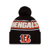 Cincinnati Bengals New Era 2024 Sideline Sport Cuffed Knit Hat with Toque