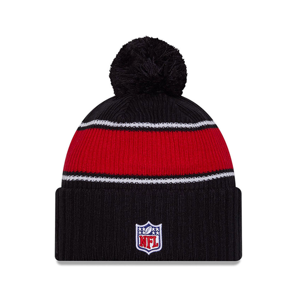 Houston Texans New Era 2024 Sideline Sport Cuffed Knit Hat with Toque