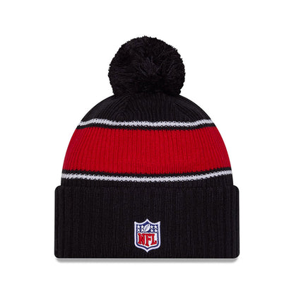 Houston Texans New Era 2024 Sideline Sport Cuffed Knit Hat with Toque