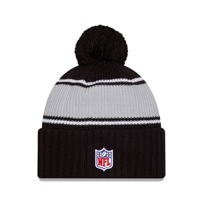 Las Vegas Raiders New Era 2024 Sideline Sport Cuffed Knit Hat with Toque