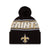 New Orleans Saints New Era 2024 Sideline Sport Cuffed Knit Hat with Toque