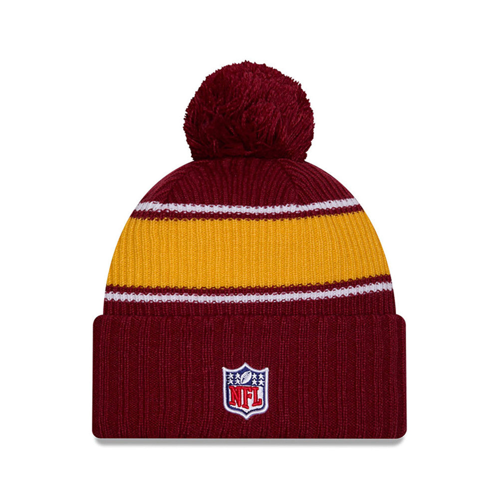 Washington Commanders New Era 2024 Sideline Sport Cuffed Knit Hat with Toque