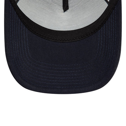 Tottenham Hotspurs Football Club White Logo Navy Trucker New Era Adjustable Hat