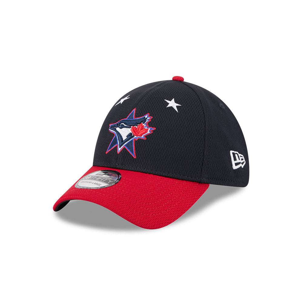 Toronto Blue Jays 2025 All Stars Game New Era 2-Tone - 39THIRTY Flex Hat - Black/Red