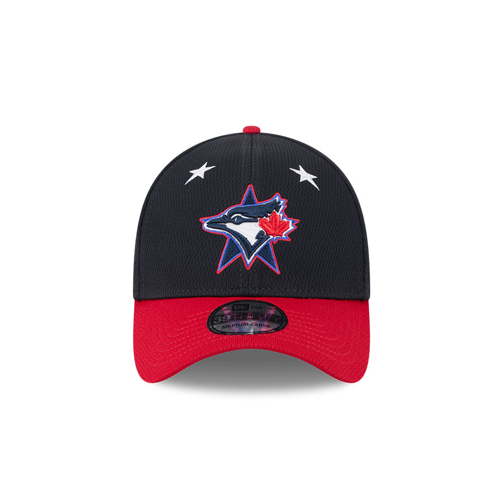 Toronto Blue Jays 2025 All Stars Game New Era 2-Tone - 39THIRTY Flex Hat - Black/Red