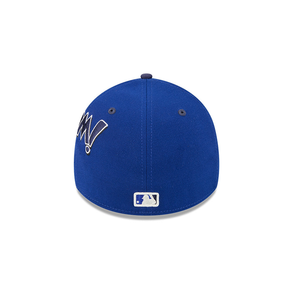 Toronto Blue Jays 2025 Player Weekend New Era - 39THIRTY Flex Hat - Blue