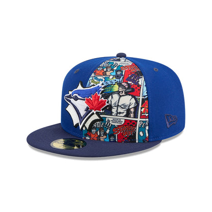 Toronto Blue Jays 2025 Player Weekend New Era - 59Fifty Fitted Hat - Blue