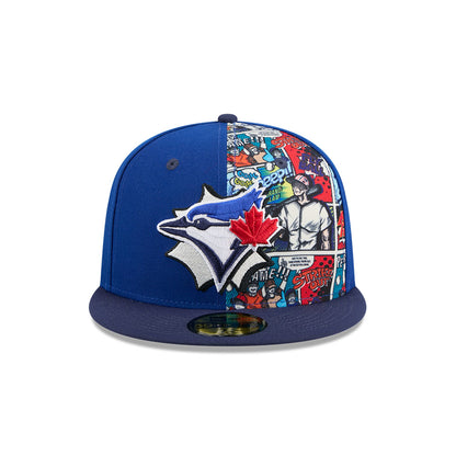 Toronto Blue Jays 2025 Player Weekend New Era - 59Fifty Fitted Hat - Blue