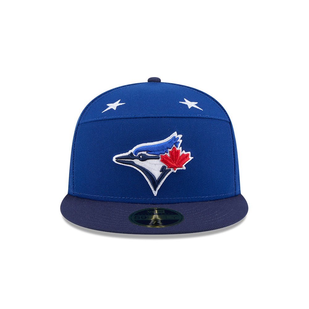 Youth Toronto Blue Jays 2025 All-Star Games 59FIFTY Split Panel New Era Fitted Hat - Blue