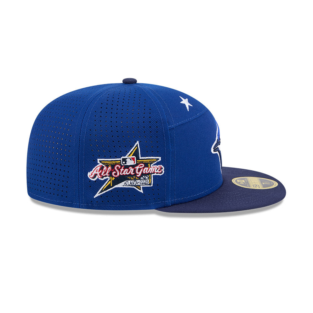 Youth Toronto Blue Jays 2025 All-Star Games 59FIFTY Split Panel New Era Fitted Hat - Blue