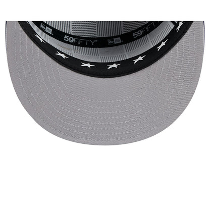 Youth Toronto Blue Jays 2025 All-Star Games 59FIFTY Split Panel New Era Fitted Hat - Blue