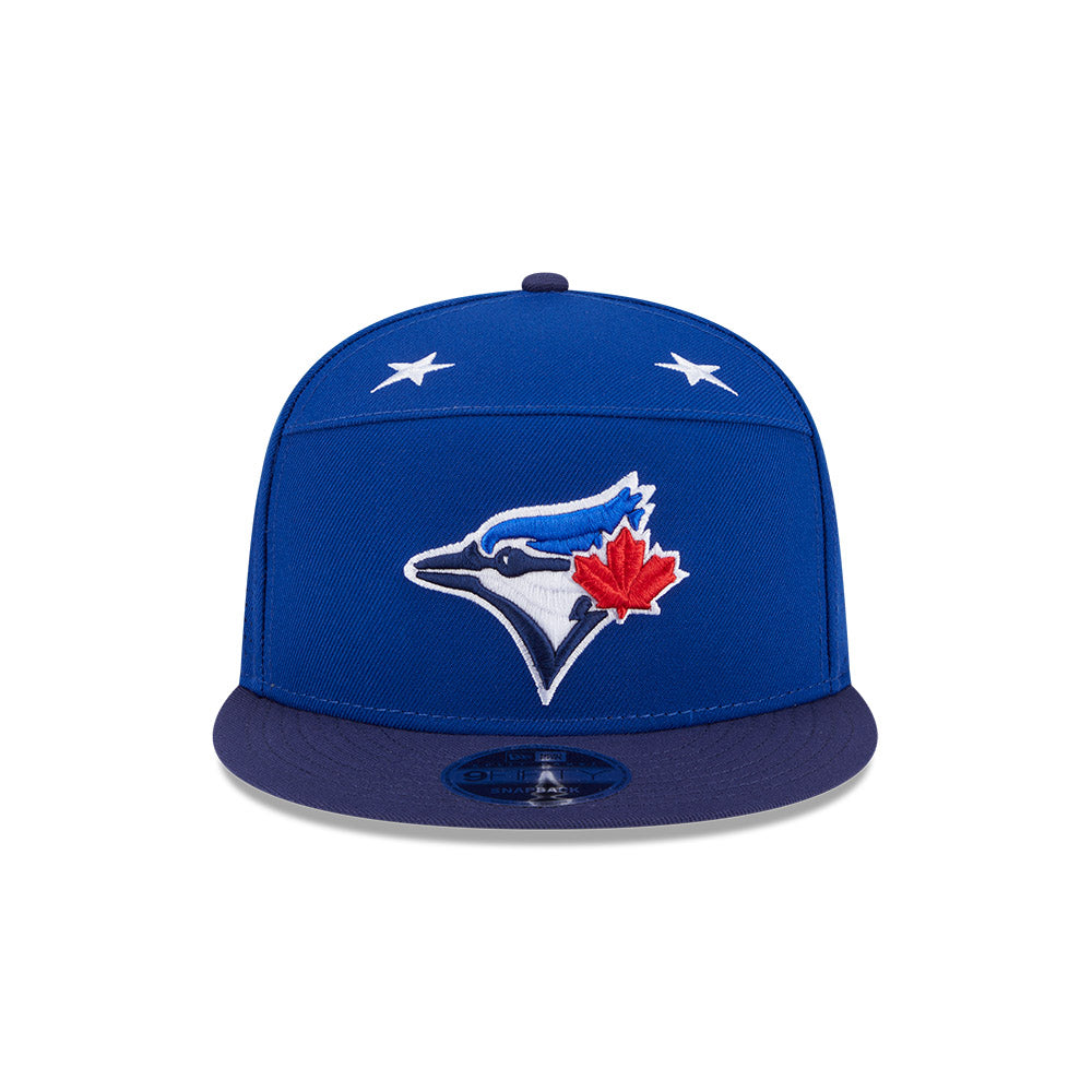 Toronto Blue Jays 2025 All-Star Games 9FIFTY Split Panel New Era Snapback Hat - Blue