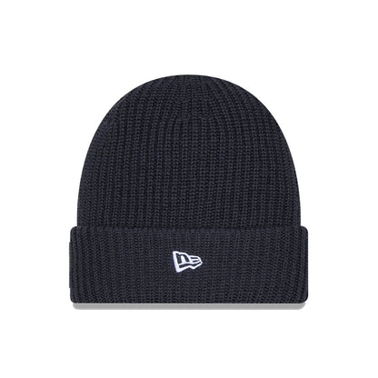 New England Patriots Retro New Era Charcoal 2025 Sideline Cold Weather Cuffed Knit Toque