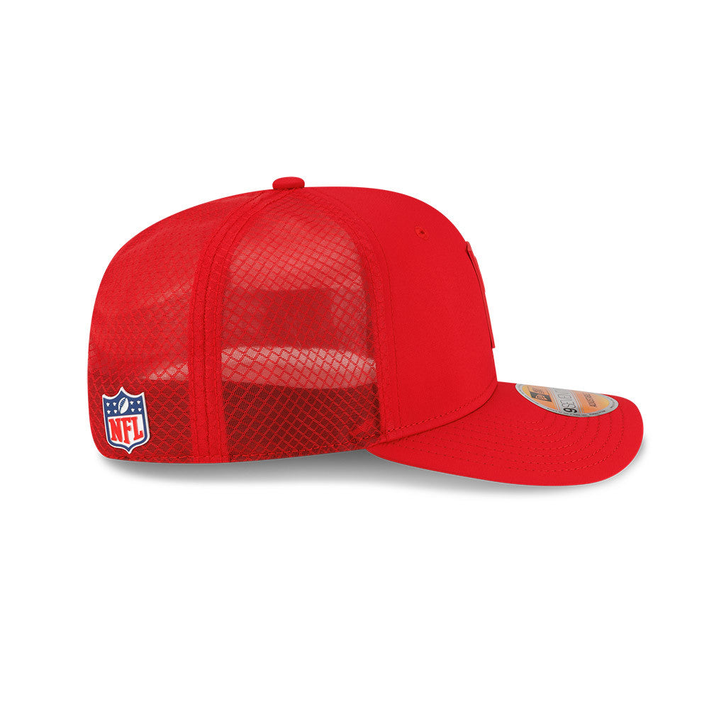 Kansas City Chiefs New Era 9Seventy 2025 NFL Sideline Performance Collection Snapback Adjustable Hat