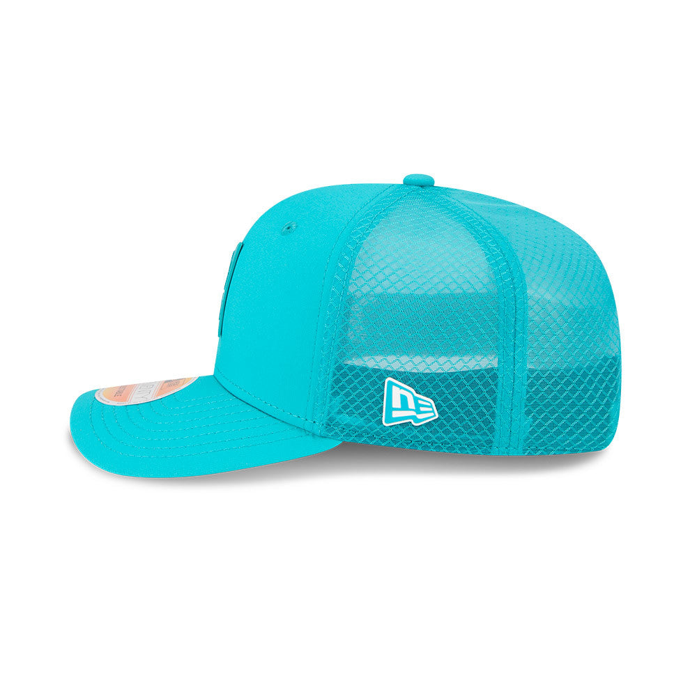 Miami Dolphins New Era 9Seventy 2025 NFL Sideline Performance Collection Snapback Adjustable Hat