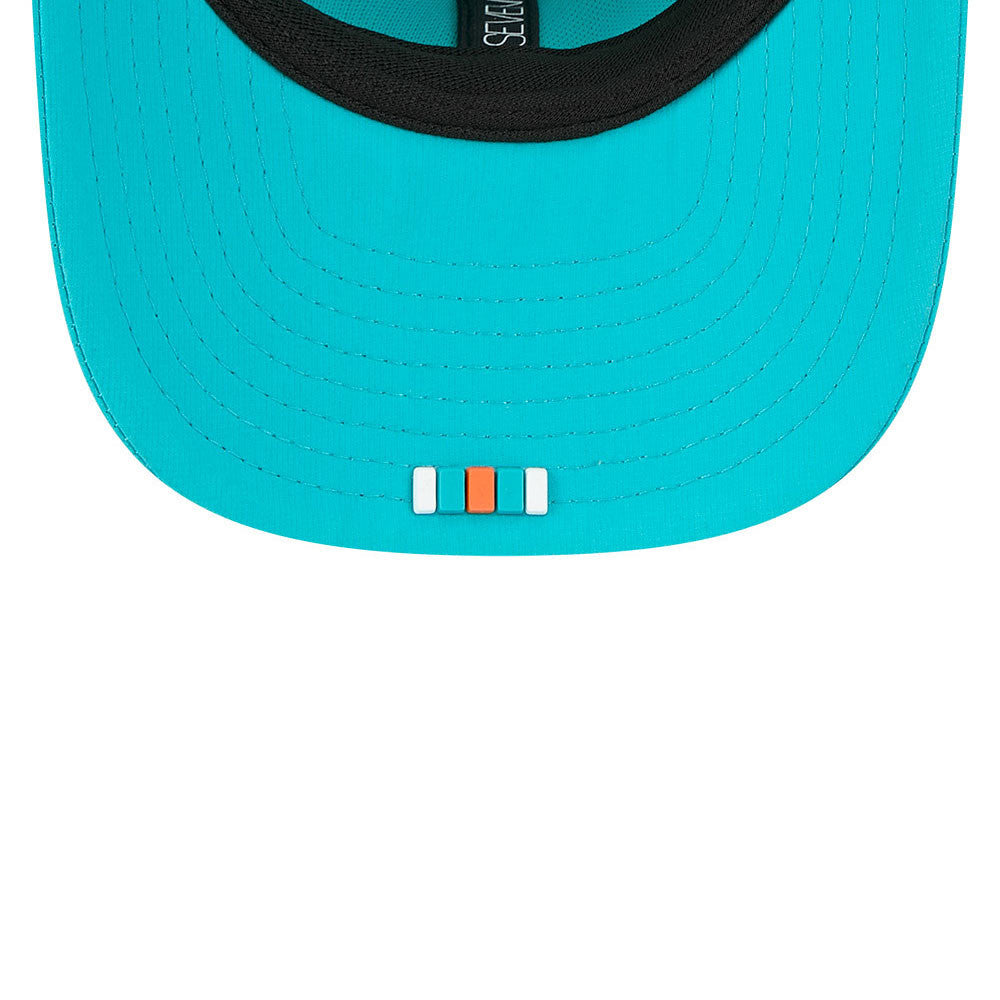 Miami Dolphins New Era 9Seventy 2025 NFL Sideline Performance Collection Snapback Adjustable Hat