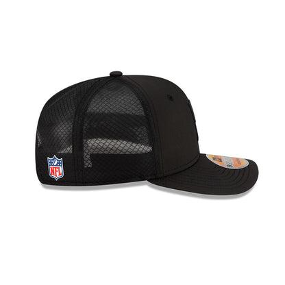 Las Vegas Raiders New Era 9Seventy 2025 NFL Sideline Performance Collection Snapback Adjustable Hat