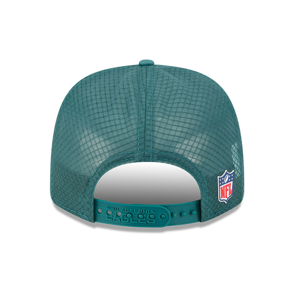 Philadelphia Eagles Green New Era 9Seventy 2025 NFL Sideline Performance Collection Snapback Adjustable Hat