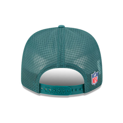 Philadelphia Eagles Green New Era 9Seventy 2025 NFL Sideline Performance Collection Snapback Adjustable Hat