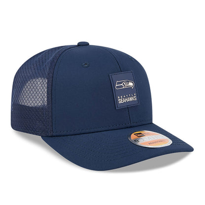 Seattle Seahawks Navy New Era 9Seventy 2025 NFL Sideline Performance Collection Snapback Adjustable Hat