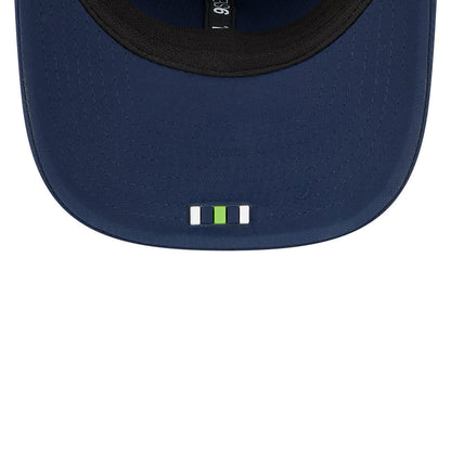 Seattle Seahawks Navy New Era 9Seventy 2025 NFL Sideline Performance Collection Snapback Adjustable Hat